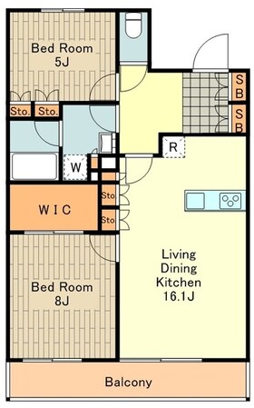 プライムメゾン武蔵野の杜の物件間取画像